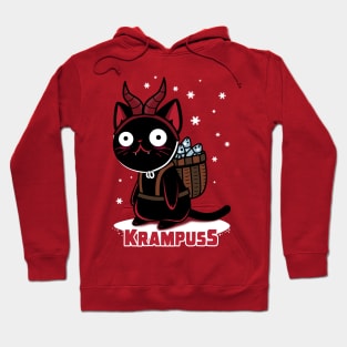 Krampuss Funny Cute Kawaii Christmas Krampus Cat Hoodie